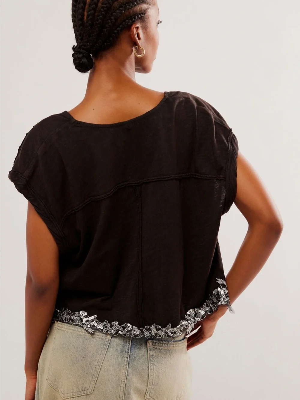 Free People Fashionably Late Top